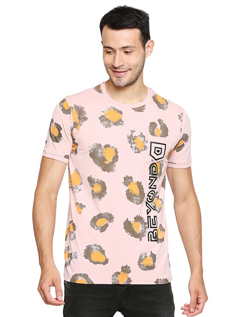 pink printed pocket t-shirt - 17956316 - Zoom Image - 0