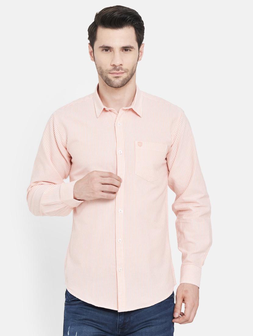 pink striped casual shirt - 17957279 -  Zoom Image - 0