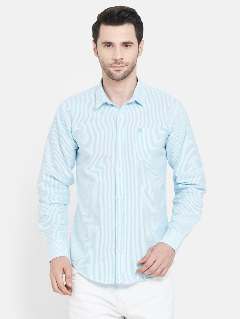 green striped casual shirt - 17957281 -  Zoom Image - 0