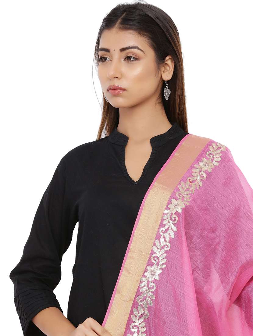 gpta patti work dupatta - 17958285 -  Standard Image - 3