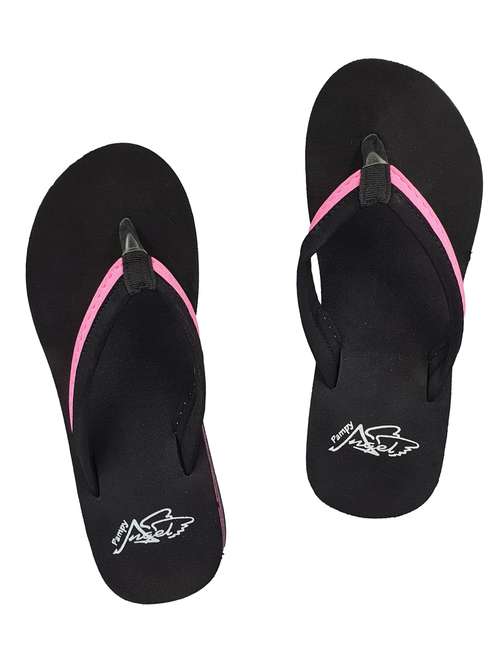 pink slip on flip flop - 17959723 -  Standard Image - 0