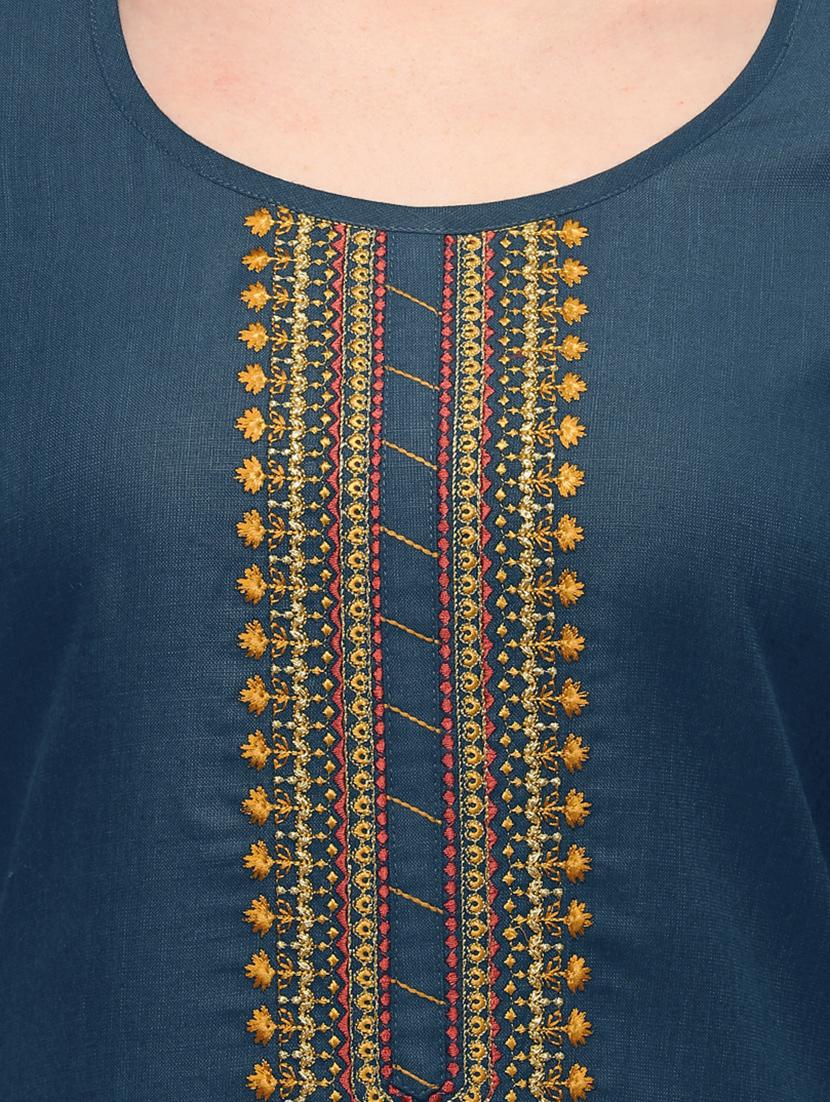 embroidered suit set - 17963576 - Standard Image - 3