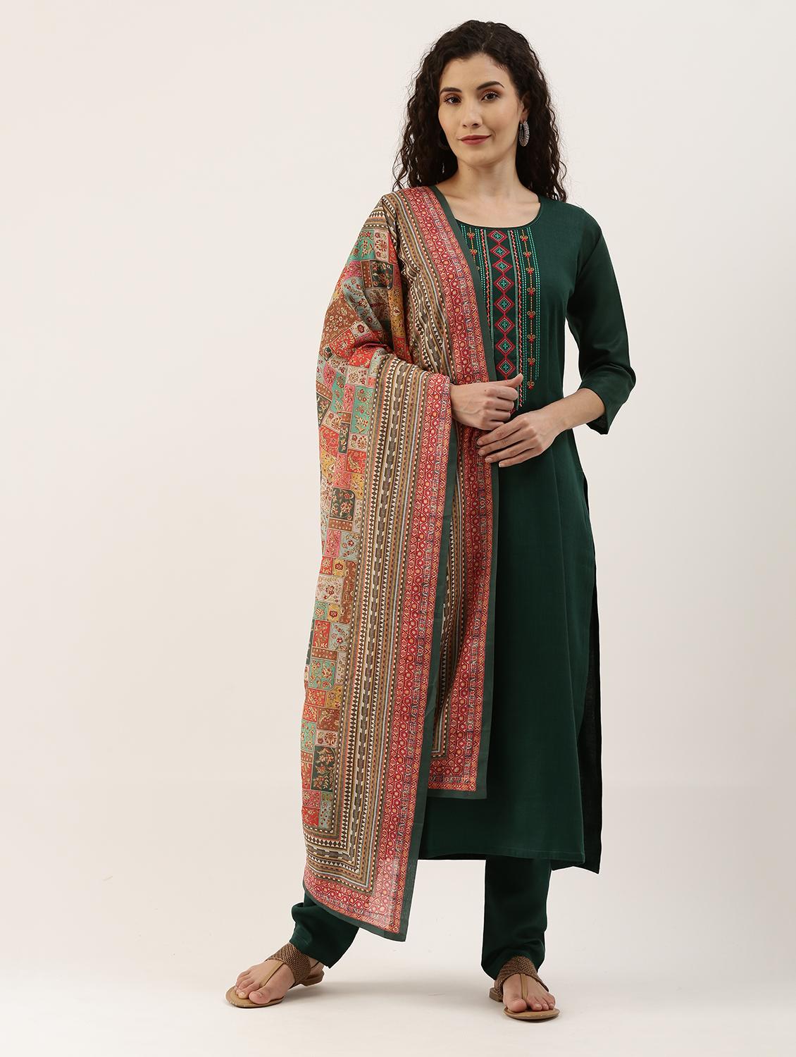 embroidered suit set  - 17965058 -  Zoom Image - 0