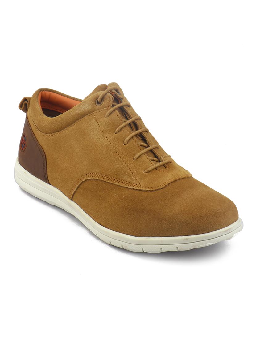 brown lace up casual shoe - 17965148 -  Zoom Image - 0