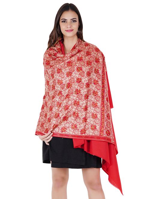 women's embroidered shawl - 17967868 - Standard Image - 0