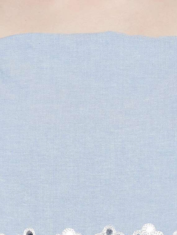 square neck embellished detail jumpsuit - 17968219 -  Standard Image - 3