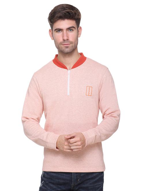 orange melange sweatshirt - 17968240 - Standard Image - 0