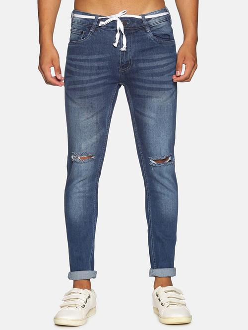 dark blue denim jeans - 17969582 - Standard Image - 0