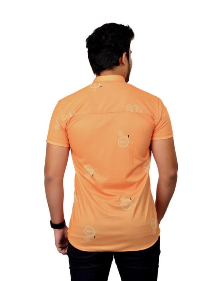orange cotton shirt - 17970174 - Zoom Image - 0