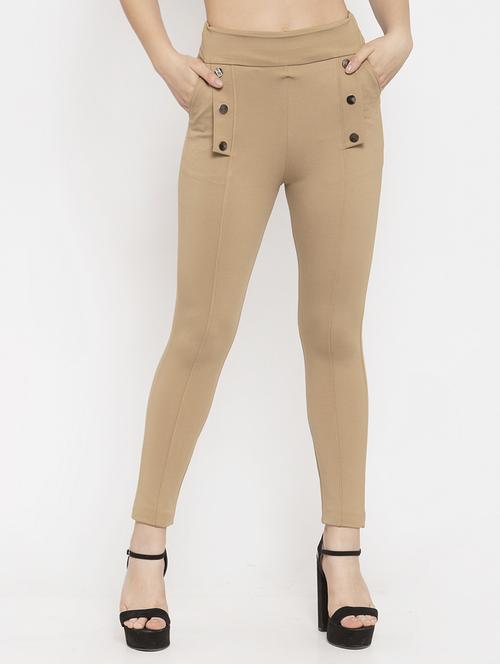 high rise solid jegging - 17970401 -  Standard Image - 0