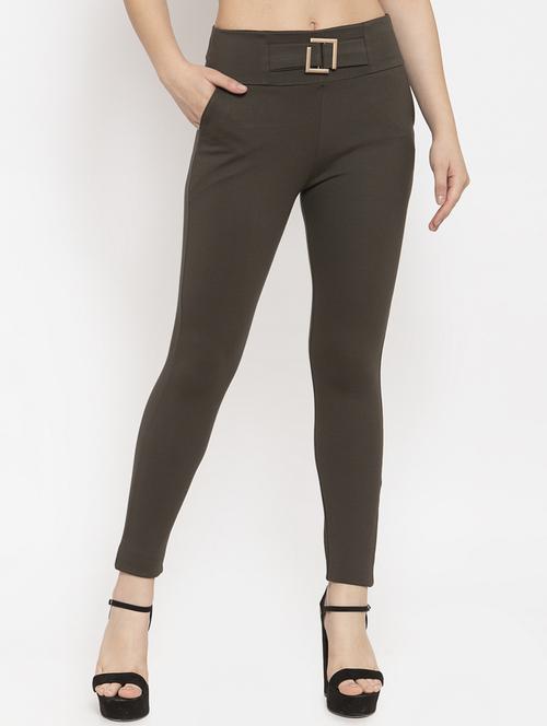 high rise solid jegging - 17970405 -  Standard Image - 0