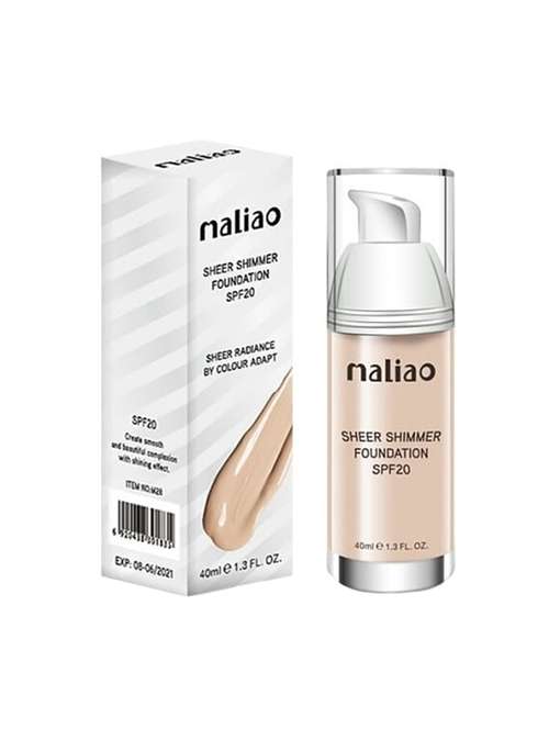 maliao professional sheer shimmer foundation