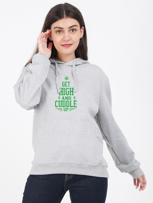 graphic printed hooded  sweatshirt - 17971147 -  Standard Image - 0
