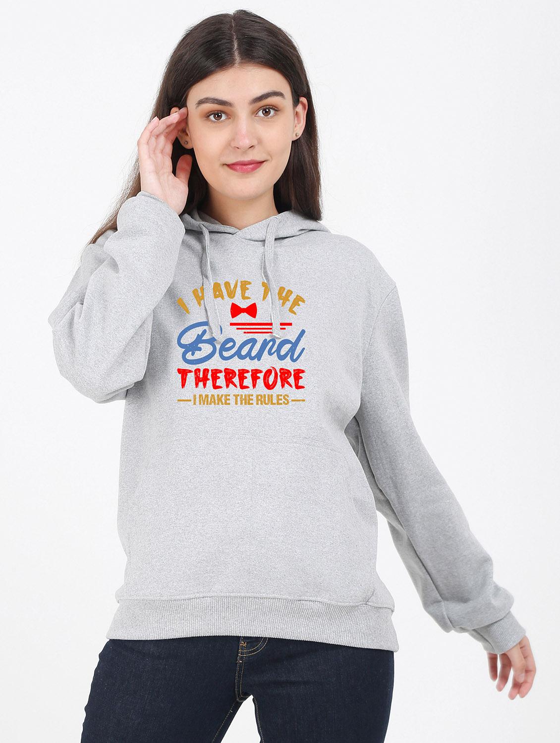 graphic printed hooded  sweatshirt - 17971162 -  Zoom Image - 0