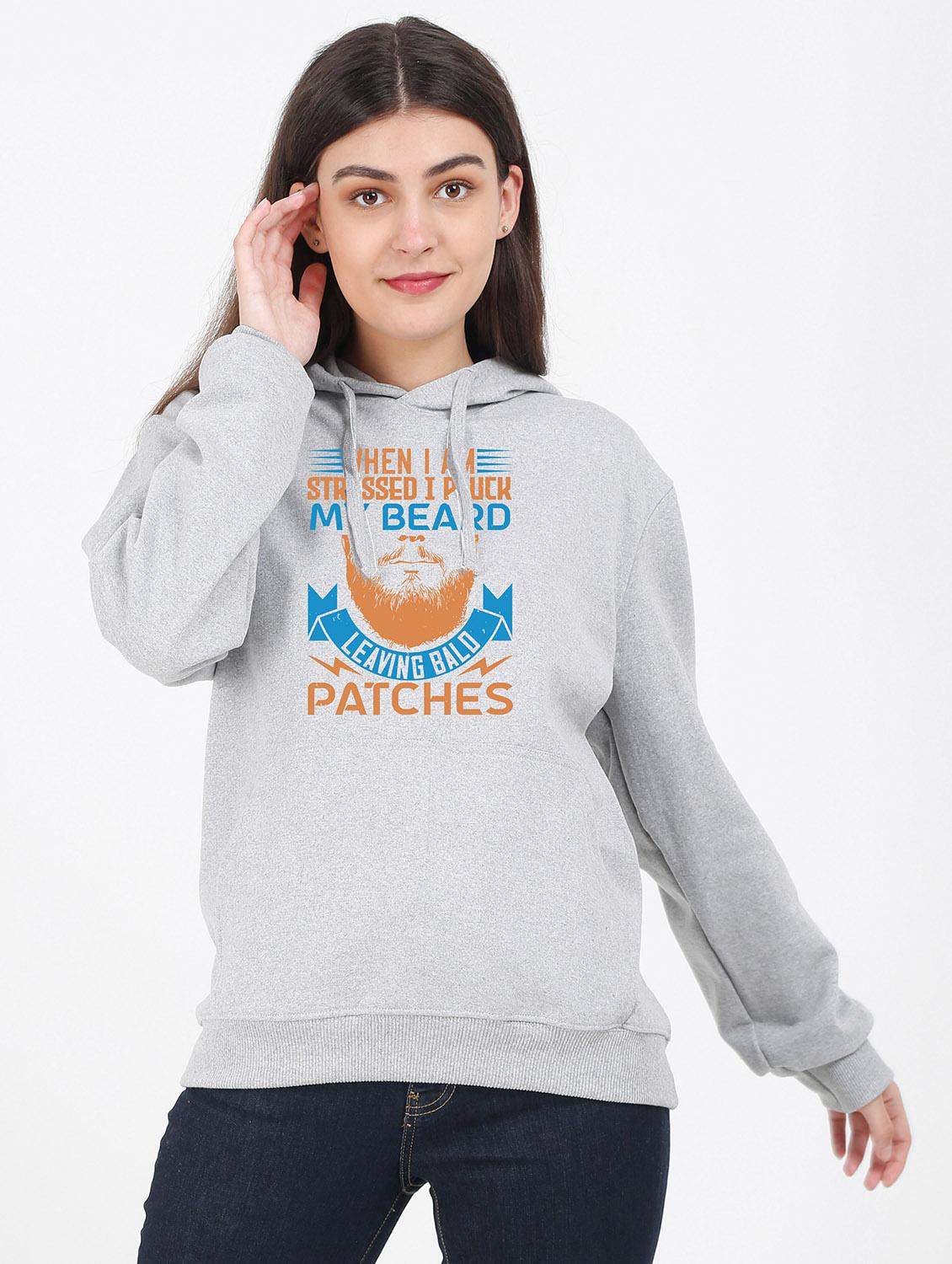 hooded neck graphic sweatshirt - 17971195 -  Zoom Image - 0