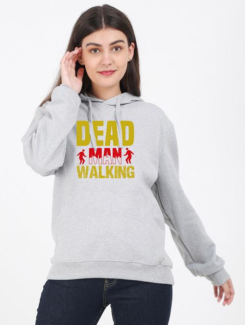 hooded neck graphic sweatshirt - 17971245 -  Standard Image - 0