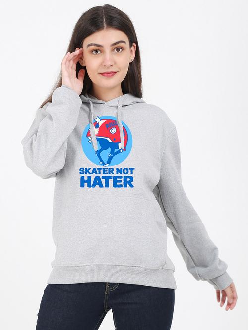 hooded neck graphic sweatshirt - 17971249 -  Standard Image - 0