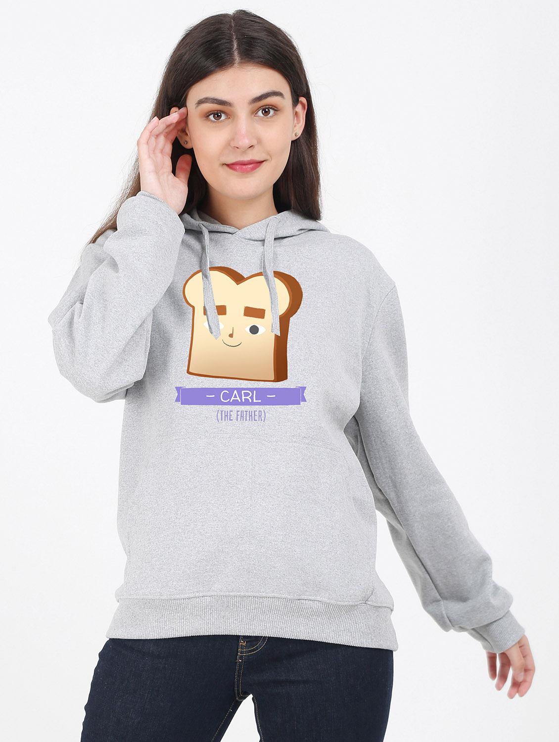 graphic printed hooded sweatshirt - 17971259 - Zoom Image - 0