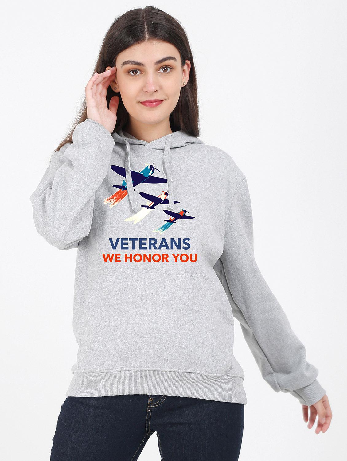 hooded neck graphic sweatshirt - 17971279 -  Zoom Image - 0