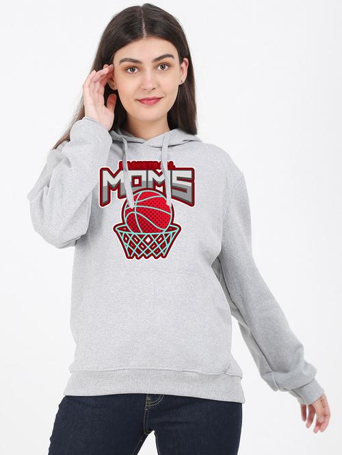hooded neck graphic sweatshirt - 17971295 -  Standard Image - 0