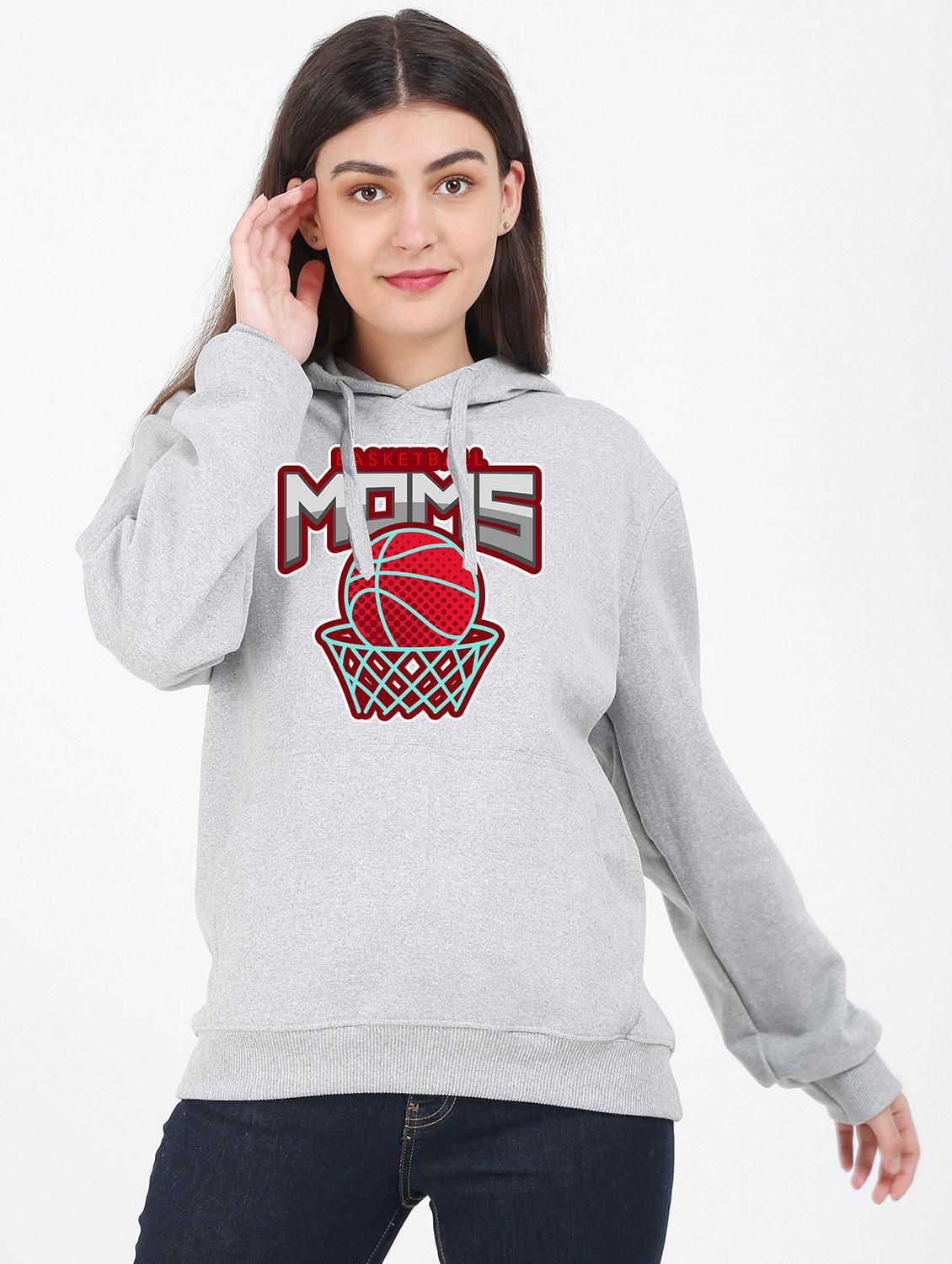 hooded neck graphic sweatshirt - 17971295 -  Zoom Image - 0