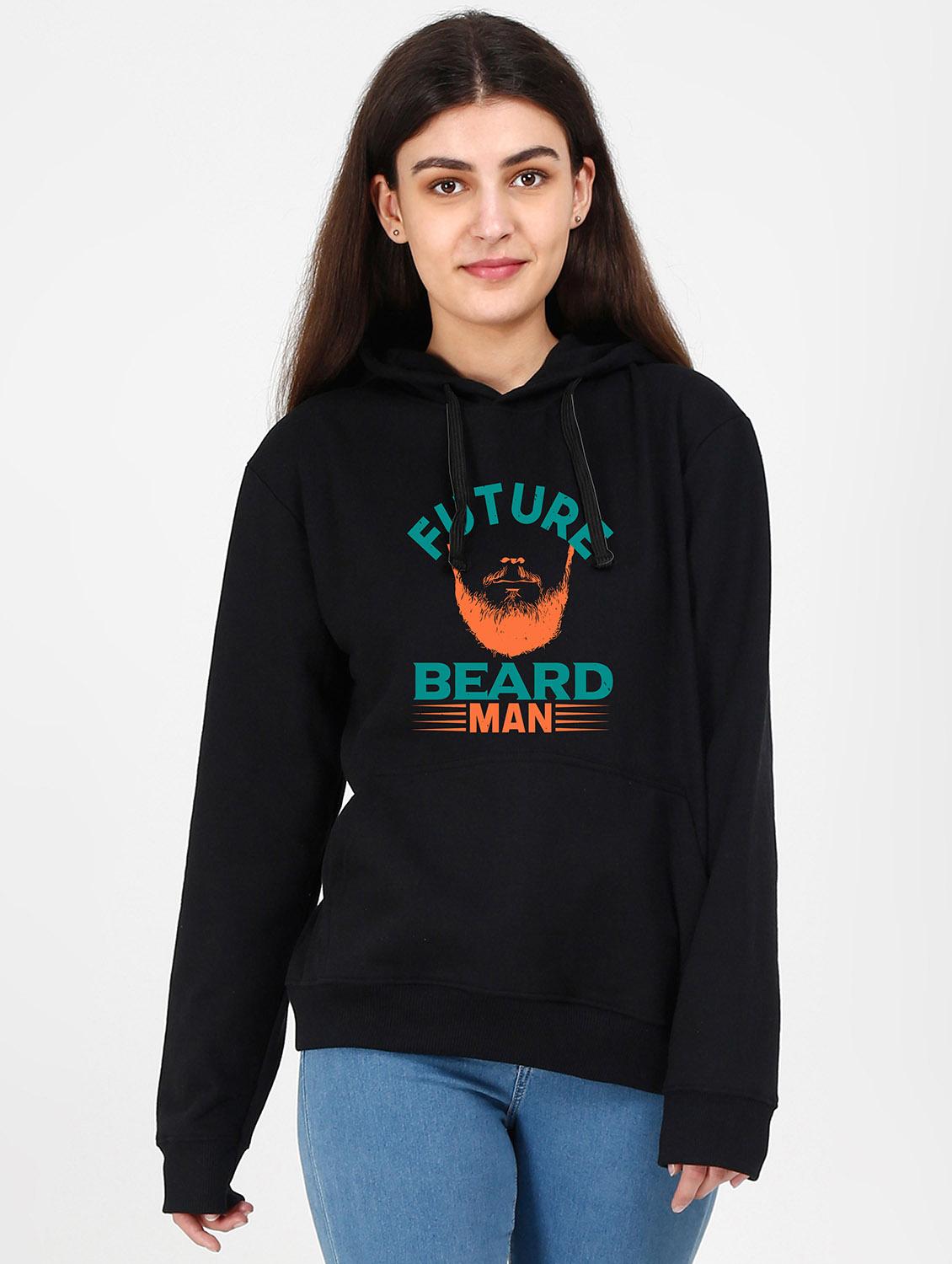 hooded neck graphic sweatshirt - 17971339 -  Zoom Image - 0