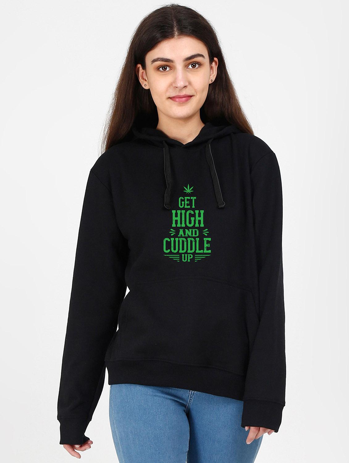 hooded neck graphic sweatshirt - 17971340 - Zoom Image - 0