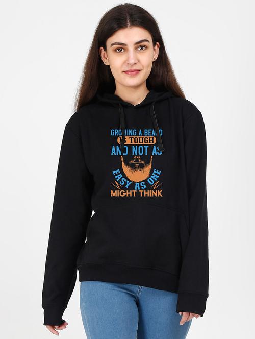 hooded neck graphic sweatshirt - 17971346 -  Standard Image - 0