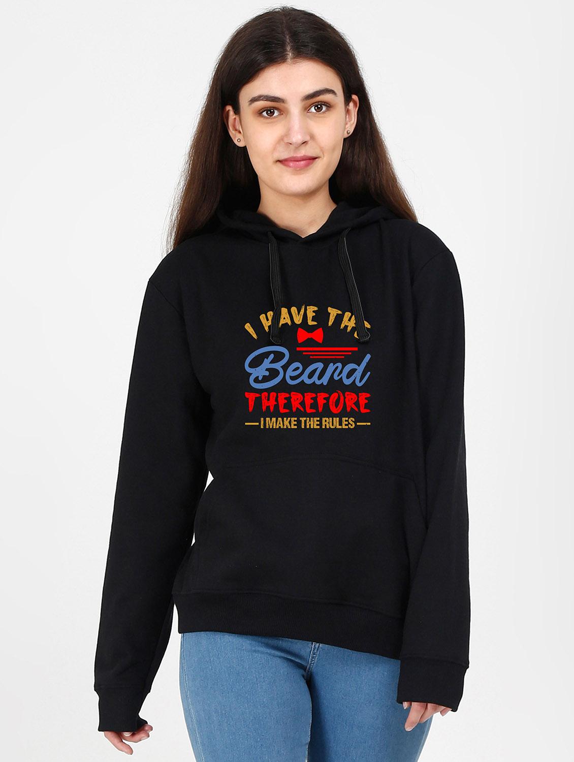 hooded neck graphic sweatshirt - 17971379 - Zoom Image - 0