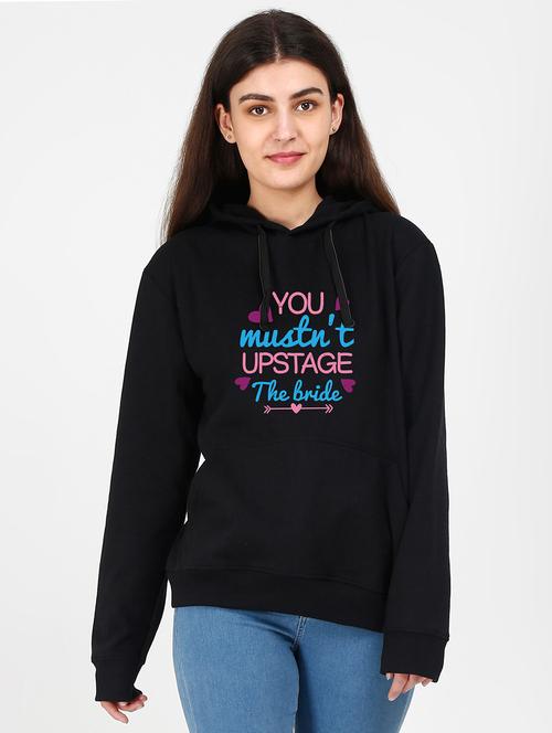 hooded neck graphic  sweatshirt - 17971502 -  Standard Image - 0
