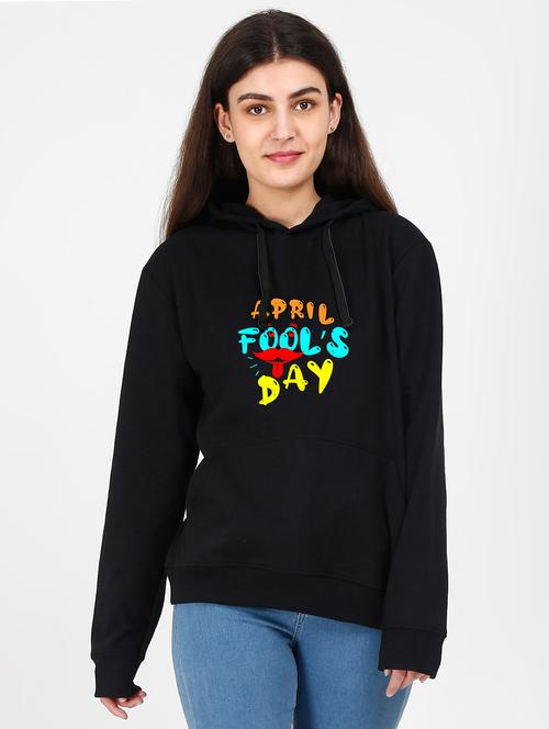 hooded neck graphic  sweatshirt - 17971511 -  Standard Image - 0