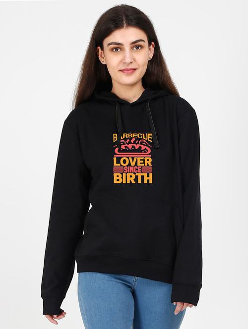 hooded neck graphic sweatshirt - 17971530 - Standard Image - 0