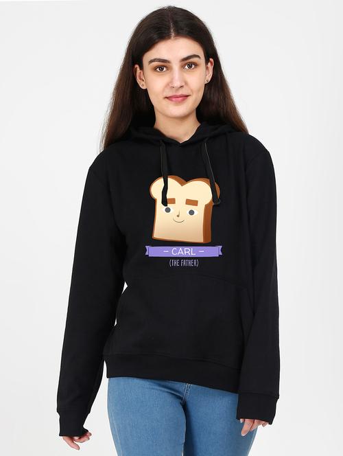 hooded neck graphic sweatshirt - 17971605 - Standard Image - 0