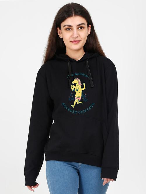 hooded neck graphic sweatshirt - 17971609 -  Standard Image - 0