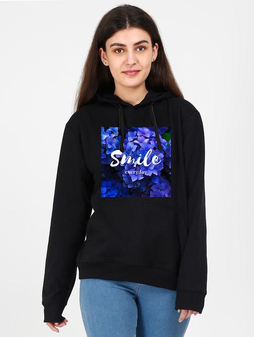 hooded neck graphic sweatshirt - 17971639 - Standard Image - 0