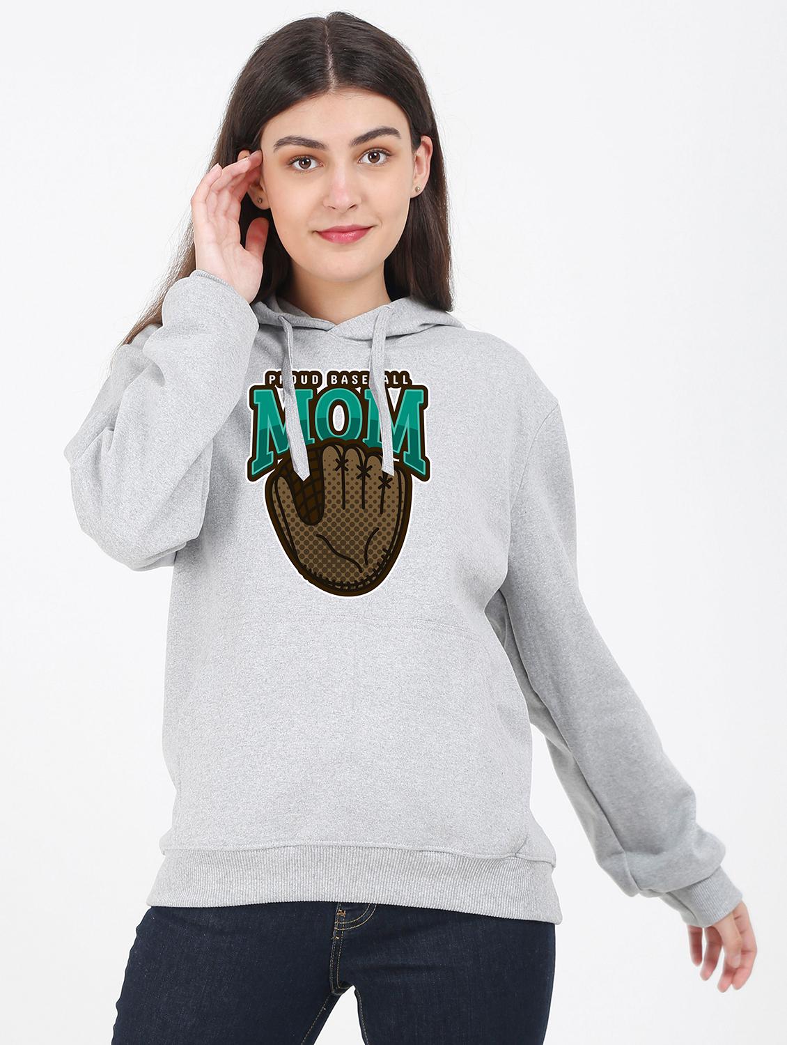 hooded neck graphic sweatshirt - 17971664 -  Zoom Image - 0