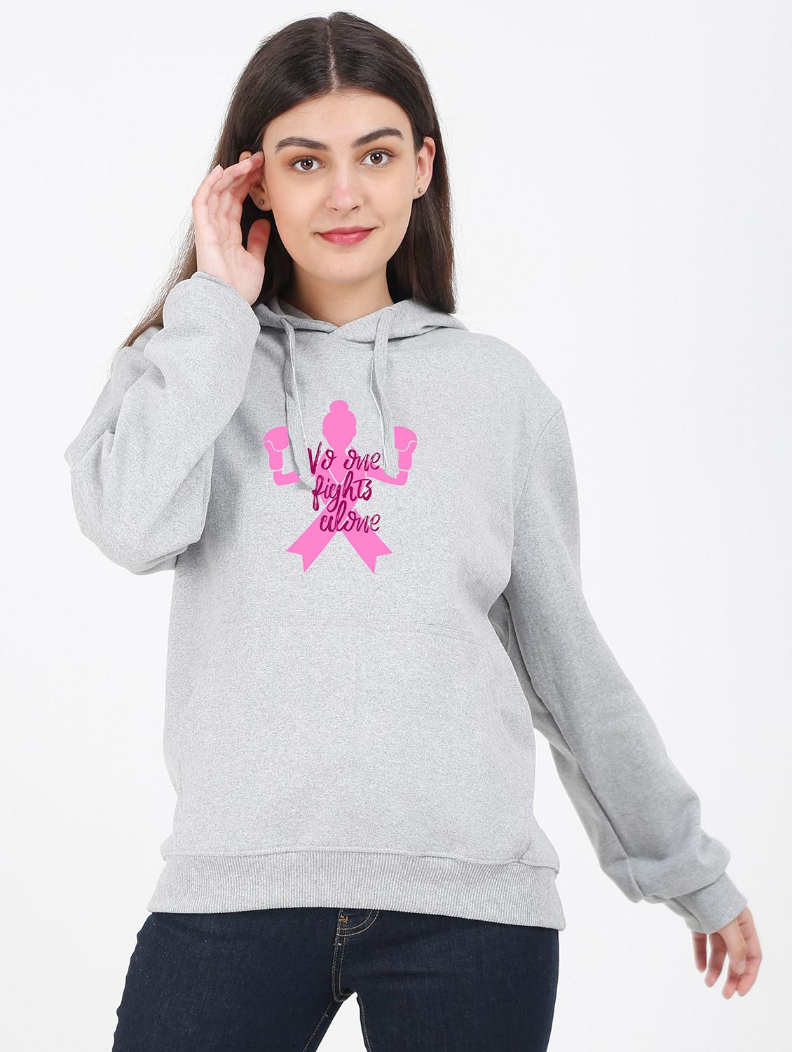 hooded neck graphic sweatshirt - 17971677 -  Zoom Image - 0