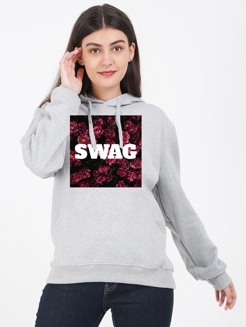 hooded neck graphic sweatshirt - 17971678 -  Standard Image - 0