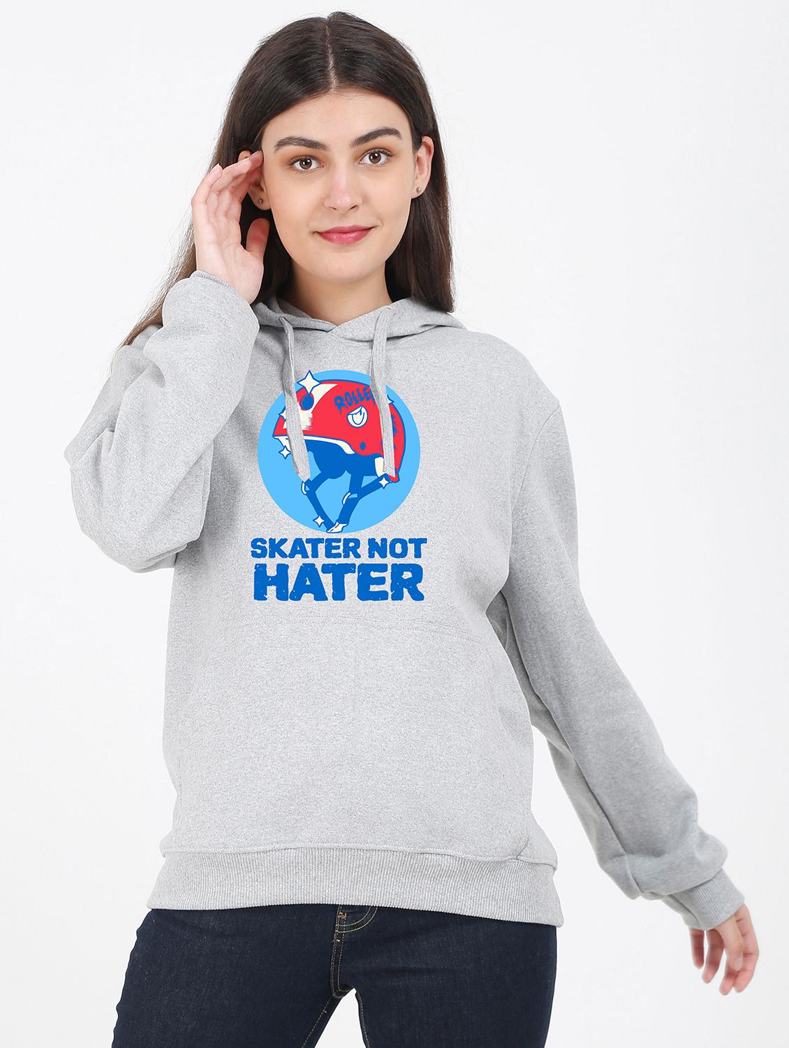 hooded neck graphic sweatshirt - 17971684 -  Zoom Image - 0