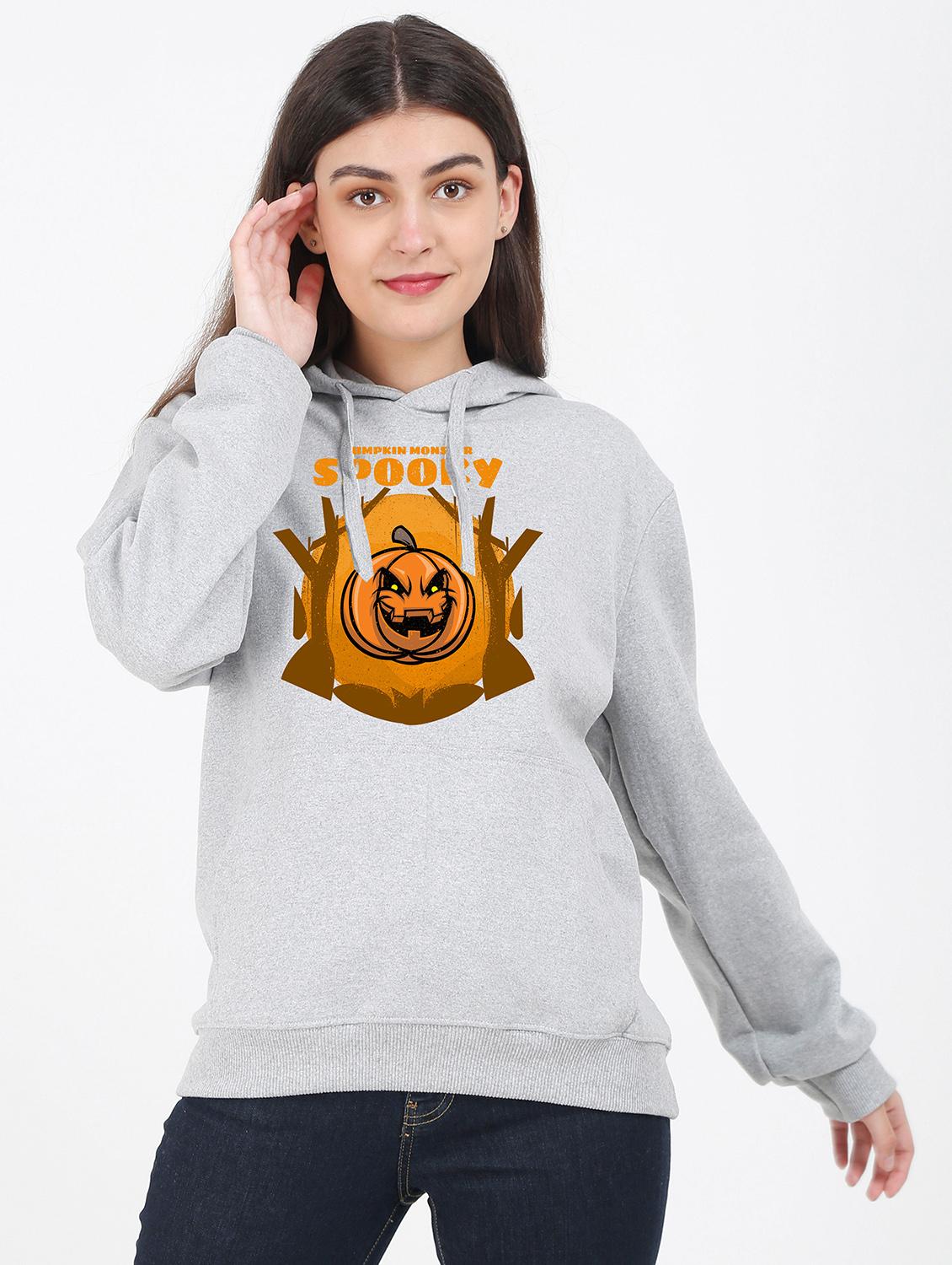 hooded neck graphic sweatshirt - 17971713 -  Zoom Image - 0