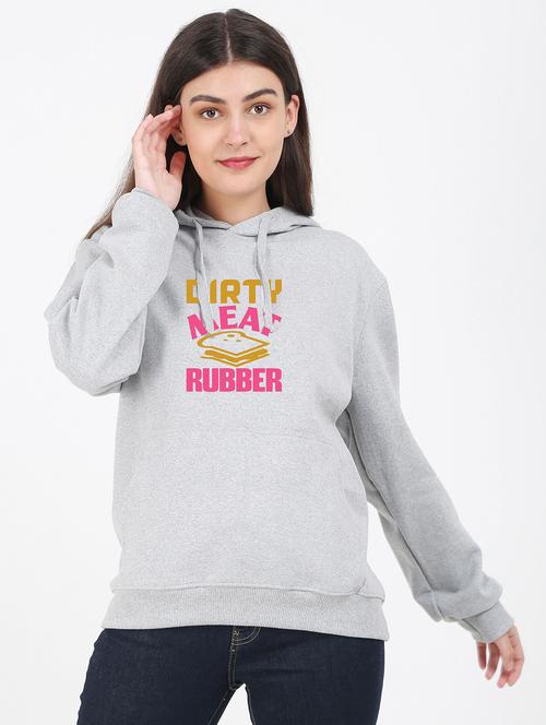 hooded neck graphic sweatshirt - 17971748 -  Standard Image - 0