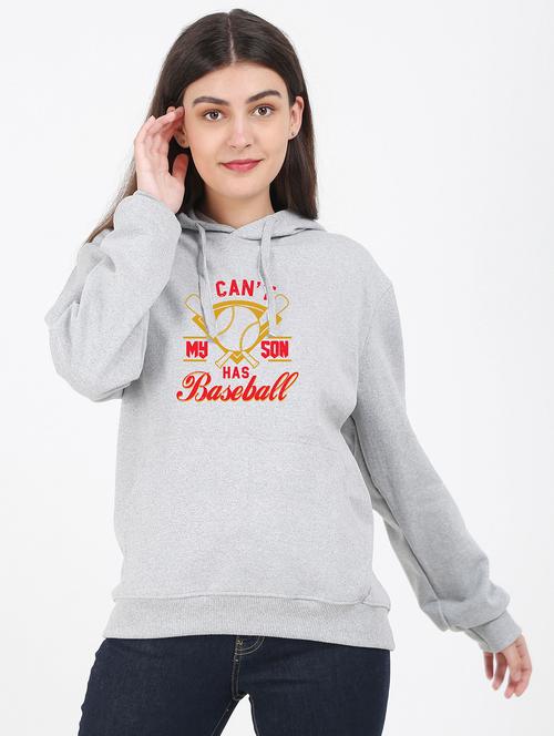 hooded neck graphic sweatshirt - 17971775 -  Standard Image - 0