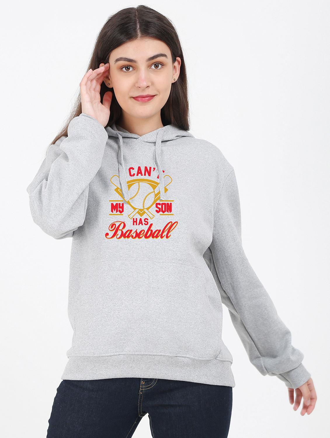 hooded neck graphic sweatshirt - 17971775 -  Zoom Image - 0