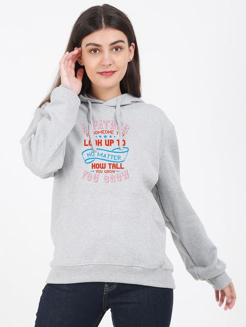 hooded neck graphic sweatshirt - 17971933 - Standard Image - 0
