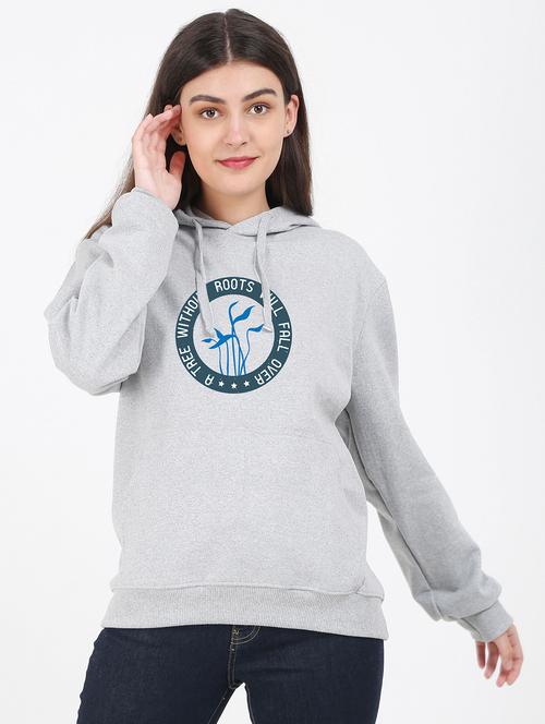 hooded neck graphic sweatshirt - 17971937 -  Standard Image - 0