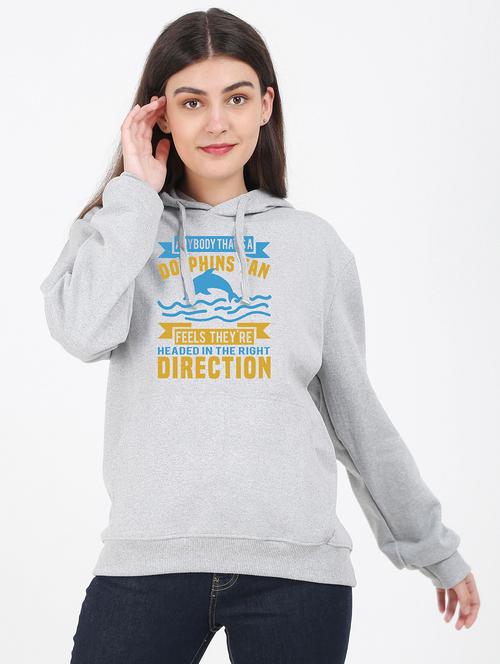 hooded neck graphic sweatshirt - 17971942 -  Standard Image - 0