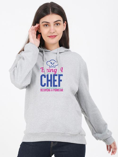 hooded neck graphic sweatshirt - 17971960 -  Standard Image - 0