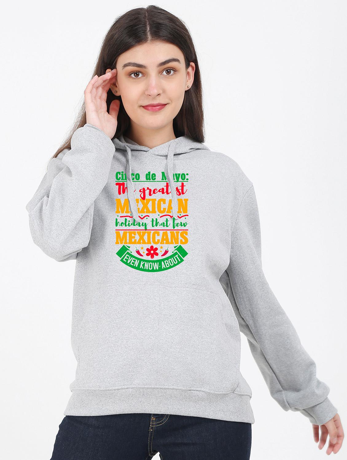 hooded neck graphic sweatshirt - 17971978 -  Zoom Image - 0