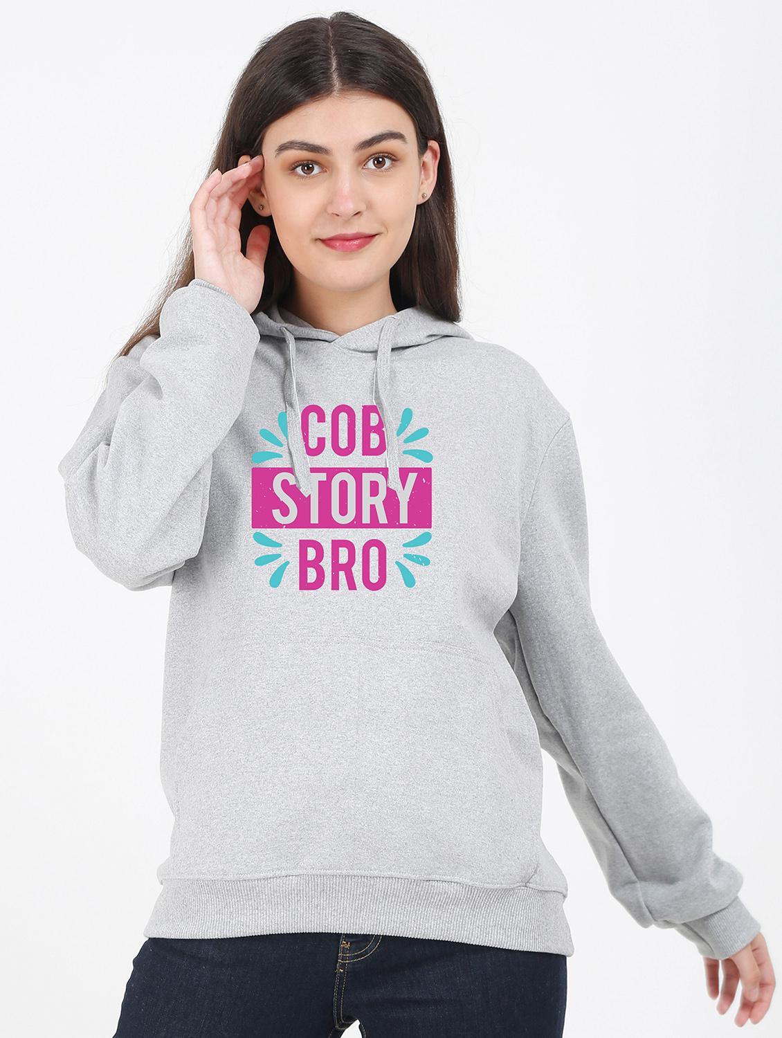 hooded neck graphic sweatshirt - 17971979 - Zoom Image - 0