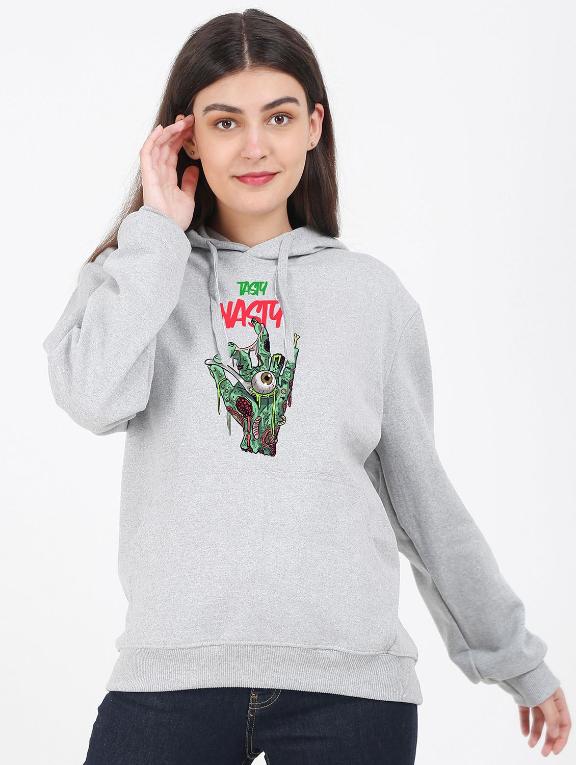 hooded neck graphic sweatshirt - 17972009 -  Zoom Image - 0